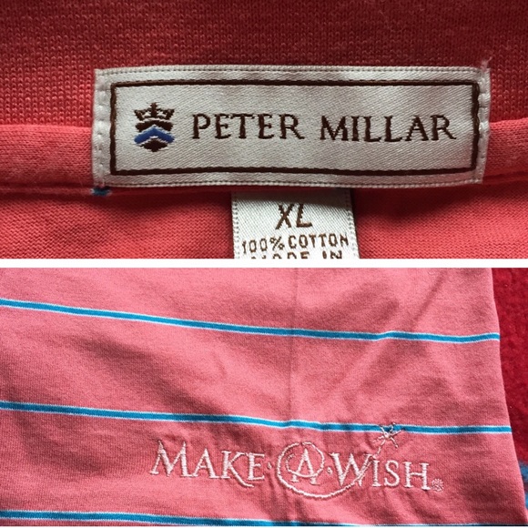 Bundle  4 Peter Millar Polo Shirts Sz XL  TRENDING POP OF COLOR GOLF STYLE - Picture 8 of 8